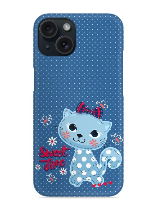 Cartoon Sweet Cat Snap Case Edge Zapvi