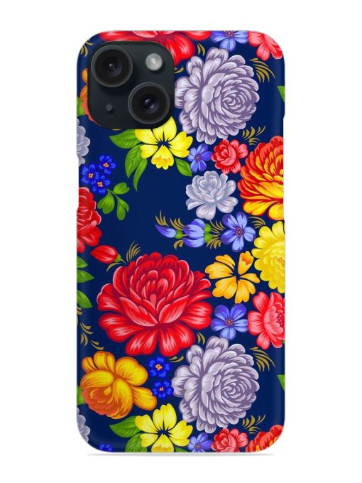 Floral Seamless Pattern Snap Case Edge Zapvi