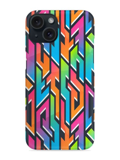 Graffiti Geometric Pattern Snap Case Edge Zapvi