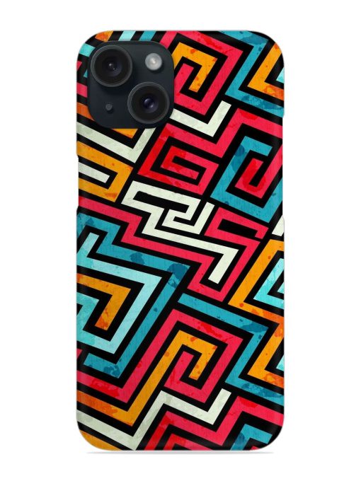 Graffiti Lines Seamless Snap Case Edge Zapvi